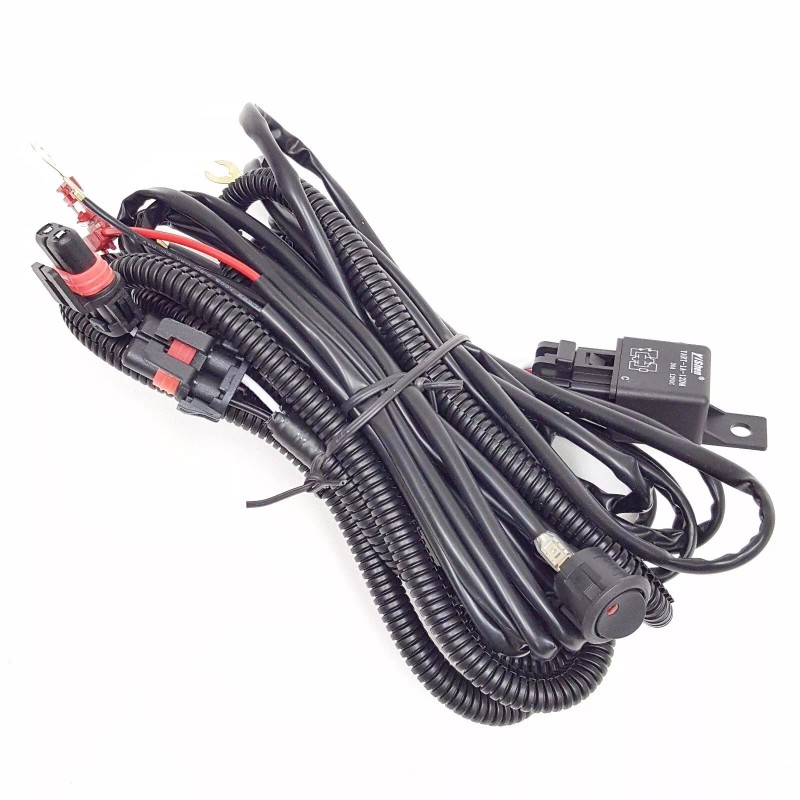 KINSTECH 9006 12V 30A Wiring Harness Fog Light Relay Kit