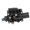 KIMISS Car Thermostat, Engine Coolant Thermostat & Housing Assembly OE