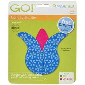 AccuQuilt GO! Baby Fabric Cutting Dies; Tulip