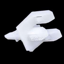 Rexka 10pcs Rear Bumper Cover Clip for Ford 3M8Z16K262B Explorer Fusion Mustang Taurus Lincoln MKS MKZ