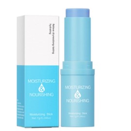 Barra Hidratante Facial en Stick con Ácido Hialurónico, Hidratación Profunda Hidratante Cuidado, Polvo Hidratante Barra Hidratante Para Todo Tipo de Piel (blue)