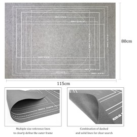 Celawork Puzzle Mat for Puzzles, Jigsaw Rolls, with up to 1500 2000 3000 Puzzle Pieces, Puzzle Pad, Puzzle Mat, Puzzle Mat, Practical Accessory for Storing Puzzles