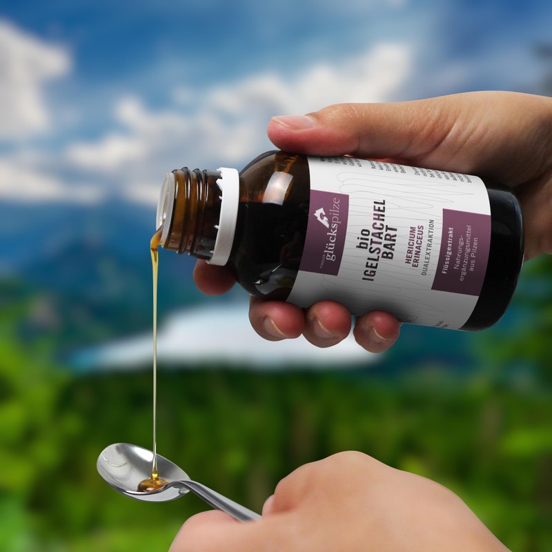 Bio Hericium Liquid Extract Highly Concentrated – Dual Extract on