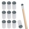 MEKEET 10PCS Pool Cue Tips Billiards Pole Cue Tip Replacement