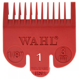 Wahl 3114-603 Barber Wahl Nylon Hair Clipper Cutting Guide Guard #1 RED