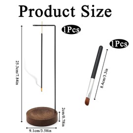 Wooden Incense Holder, Inversion Incense Burner, Incense Stick Holders, Incense Burner Holder, Incense Stick Holder, For Yoga Meditation Hydrotherapy Relaxation teahouse Home Decoration For Families