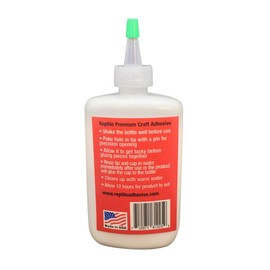 REPTILE Premium Craft Adhesive 4 oz Dries Clear-Order and Ship Above 40 Degrees F