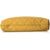 Forna Quilted Marche-Shaped Tote Bag, yellow (mustard)