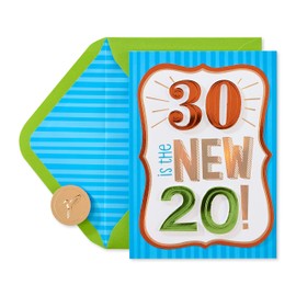 Papyrus Funny 30th Birthday Card (Not Really)