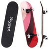 WhiteFang Skateboards for Beginners, Complete Skateboard 31 x 7.88, 7