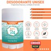 Desodorante Unisex Natural En Barra Con aceites Esenciales Aloe Vera