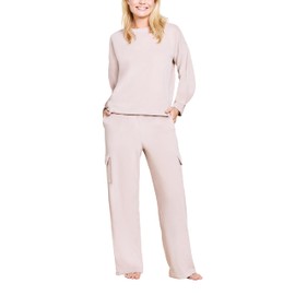 Barefoot Dreams Women's LuxeChic Cargo Pant, Willow