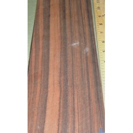 Macassar Ebony Wood Veneer 5" x 45" raw no Backing 1/42" Thickness A Grade