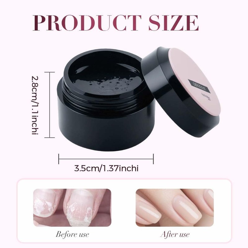 Gel Fortalecedor y Protector de Uñas con Extractos Orgánicos, Cuidado