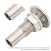 Outdoor Stainless Steel Water Outlet Port Boat Body Bottom Yacht