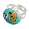GRAPHICS & MORE Scooby-Doo Ruh Roh Silver Plated Adjustable Novelty