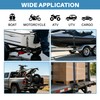 Auto Retractable Ratchet Tie Down Straps Bolt-On Transom Strap