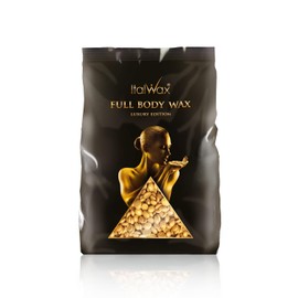 Italwax Luxury Full Body Hard Wax Beads – 1Kg (2.2 lbs) – Strip-Free, Unscented, Gentle on Sensitive Skin – Full-Body Hair Removal for Professional Use