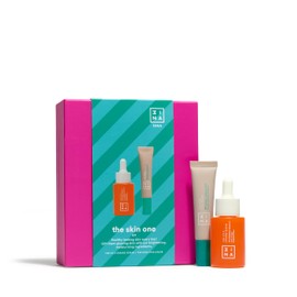 3INA MAKEUP - The Skin One Kit - Skin Care Set for Morning Routine - The Vit C Orange Serum + The Cool Eyes Cream - Skin Care Set - Morning Skincare Kit - Vegan - Cruelty Free
