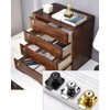 Cabinet Drawer Locks with Keys- XIEHE 138 Zinc Alloy Replacement