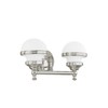 Livex 5712-05 Transitional Two Light Bath Vanity from Oldwick Collection