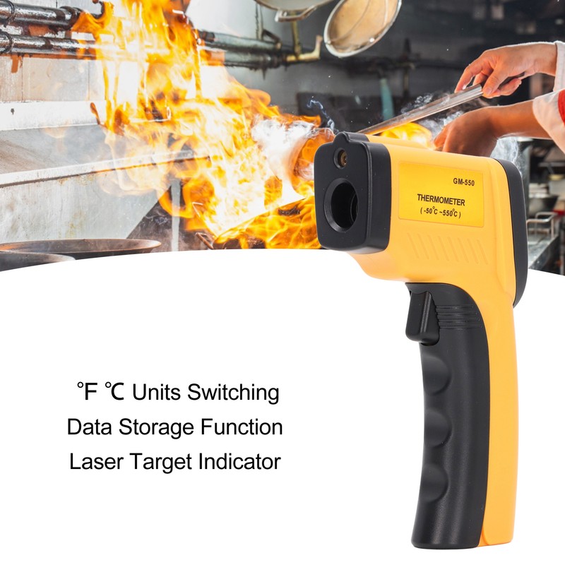 Industrial Infrared Thermometer Non Contact Handheld Temperature Measuring Gun ‑50