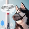 Dog Muzzle with Rounded Mesh, Breathable Muzzle for Small, Medium