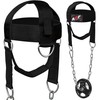 AQF Adjustable Head Harness Diving Neck Builder with D-Hook Attachment