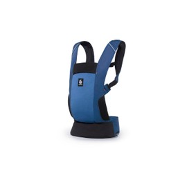 Ergobaby Away Baby Carrier, Travel Carrier for Babies and Toddlers (5.4-15.9 kg), 2 Positions Belly Carrier, Back Carrier, Baby Carrier, Midnight Blue