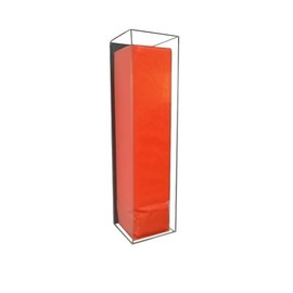 Football Pylon Display Case, Wall Mount, Clear Acrylic. UV Protecting