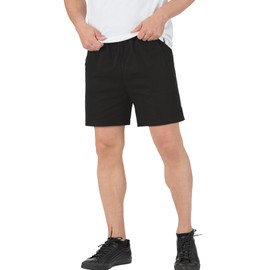 Trigema Men's Herren Shorts Sports Shorts - Black - XL