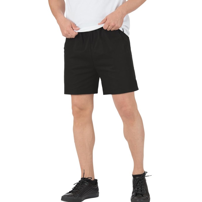 Trigema Men's Herren Shorts Sports Shorts - Black - XL