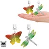 com-four® 8 x Tablecloth Weights in the Shape of Dragonflies