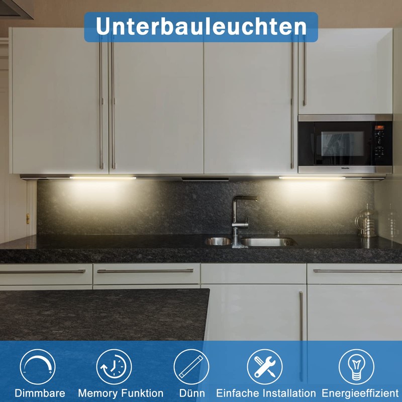 LABOREDUCER LED Under-Unit Light Kitchen Dimmable 6 x 24 V