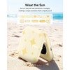 inewme Mini UV Camera Mirror, Portable Compact Mirror for Sunscreen