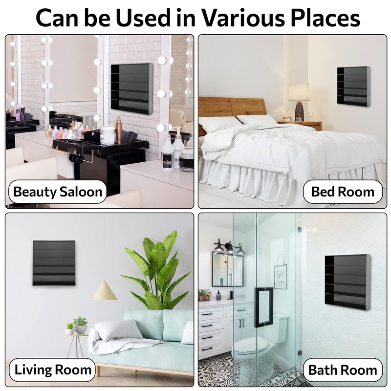 Dazzling Displays Acrylic Spice Rack Case Display (Style A -