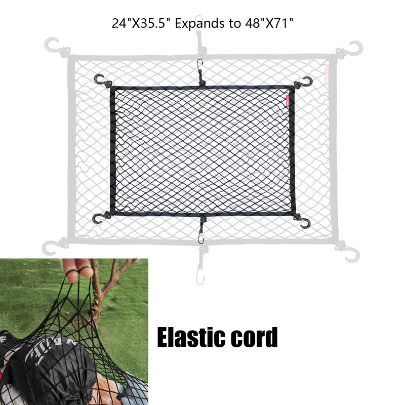 MAMIKO Cargo Net for Utility Folding Wagon, Garden Cart, Folding