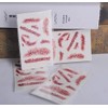 Tinuos Horror Realistic Fake Bloody Wound Stitch Scar Scab Waterproof