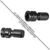 ZOYUBS 2 Pack Socket Adapter, 1/2" Square to 1/4" Hex