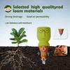 4 Pack Terracotta Watering Spikes, Self-Watering Plant Stakes for Indoor