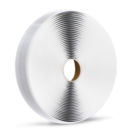 LLPT Butyl Tape White 1/2 Inch x 33Ft Tight Seal for Leak Proof EPDM RV Repair Window Glass Boat Sealing Roof Pipe Patching(WST053)