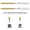 QWORK® Fine Cut Blade and Housing Replacement Blades Compatible with