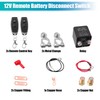 X AUTOHAUX 1 Set 12V 250A Car Battery Disconnect Switch