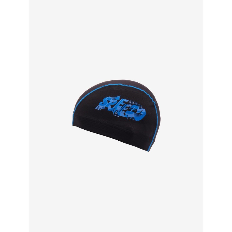 [Speed] Swim Cap, 3D Logo Mesh Cap, Unisex, Blue, L