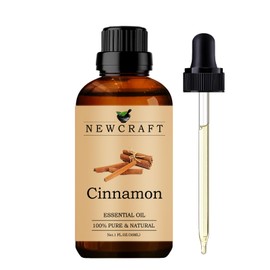 Cinnamon Essential Oils, 30ML 100% Pure and Natural Cinnamon Essential Oil with Dropper for Aromatherapy Diffuser - 1 Fl Oz/Cinnamon