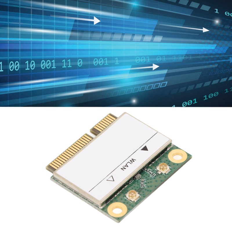 Mini PCIe Network Card 433Mbps 2.4Ghz 5Ghz Dual Band Plug