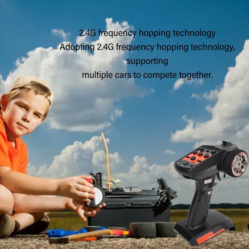 Remote Controller 7CH 2.4GHz with Receiver Radio Remote Control Transmitter