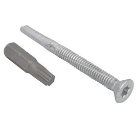 TechFast Heavy Duty Timber to Steel Roofing Screws | 5.5 x 60mm | Elementech | Bag 100