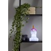 Star Crystaline LED Acrylic Figurine, Acrylic, White, Approx. 15.5 x