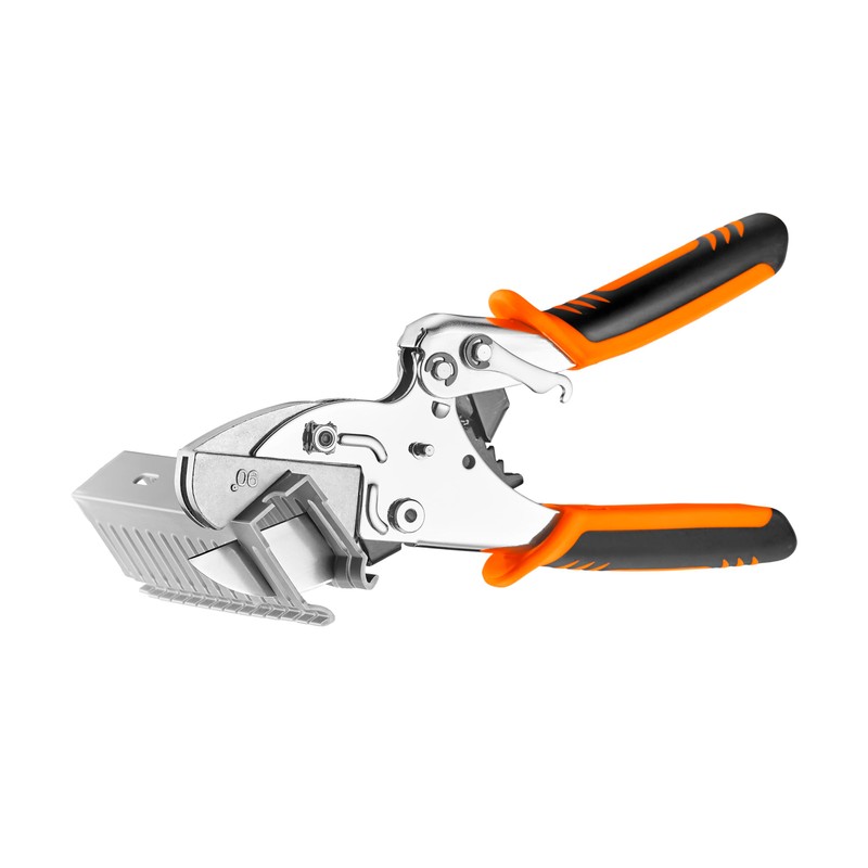 LA ZINNIA Ratchet Miter Shears Kit, Multi Angle Miter Cutter